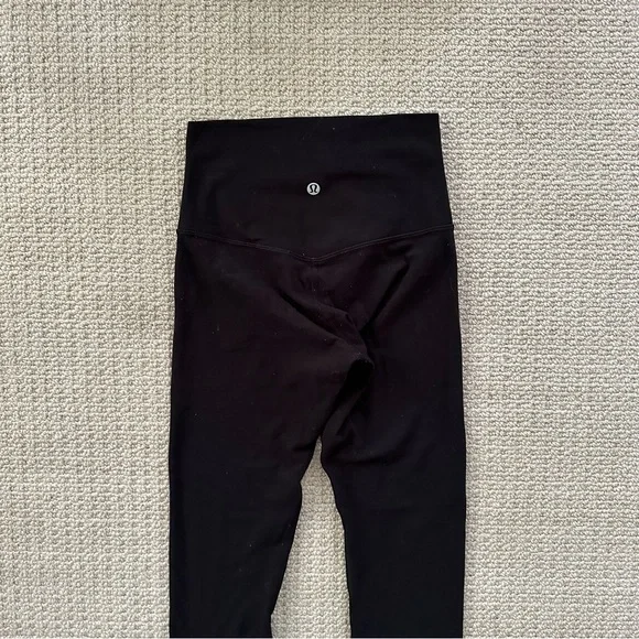 Women’s Lululemon Align lot W5CT3S black & teal W5AYNS size 2 leggings - Picture 6 of 15